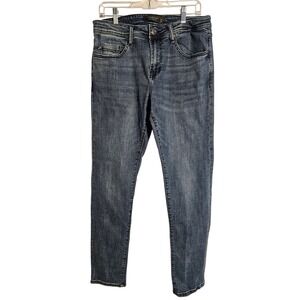 Liverpool Los Angeles Mens Jeans 34W 34L Dark Wash Slim Fit Denim Pants